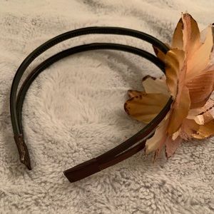 Brown Flower Headband